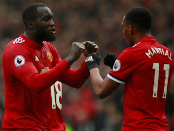 Lukaku và Martial trở thành bộ đôi ăn ý hàng đầu Man Utd