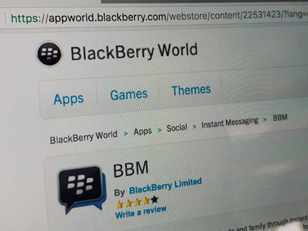 BlackBerry miễn phí tất cả ứng dụng trước ngày khai tử