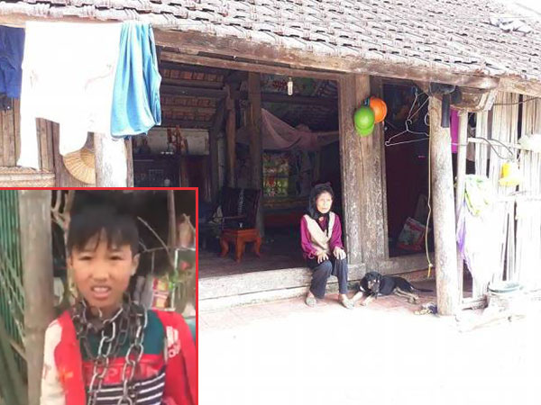 Vụ bé trai bị xích cổ tại Thanh Hoá: Hoàn cảnh đáng thương của bà nội 90 tuổi nuôi cháu hư hỏng