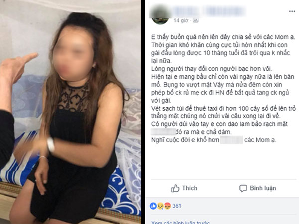Mẹ bầu sắp đẻ vác bụng cùng mẹ chồng đi hơn 100km đánh ghen, bắt quả tang chồng 'tòm tem' với gái lạ