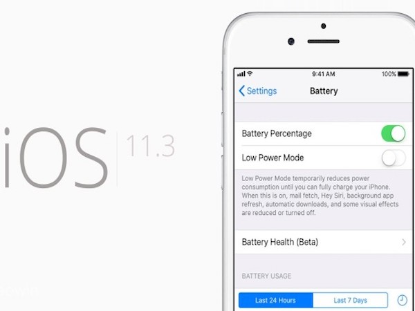 Cận cảnh cài đặt Battery Health trên iOS 11.3 cho phép tinh chỉnh hiệu năng CPU