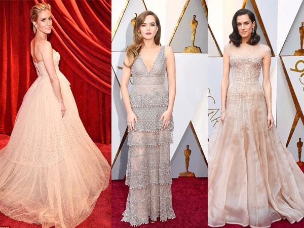 Thảm đỏ Oscar 2018 biến thành dạ hội lộng lẫy cho các công chúa Lọ Lem đẹp nhất thế giới