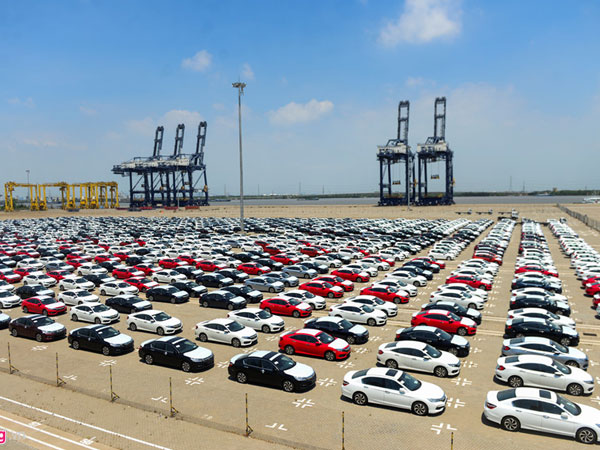 Cận cảnh dàn xe Honda thuế 0% đầu tiên cập cảng TP.HCM