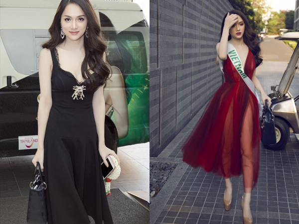 Gu thời trang của Hương Giang Idol tại Hoa hậu chuyển giới