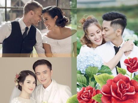 Dù có béo - xấu đi chăng nữa, trong mắt các ông chồng showbiz này, vợ vẫn là đẹp nhất