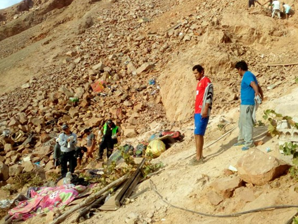 Peru: Xe buýt mất lái rơi xuống vực, gần 50 người thương vong