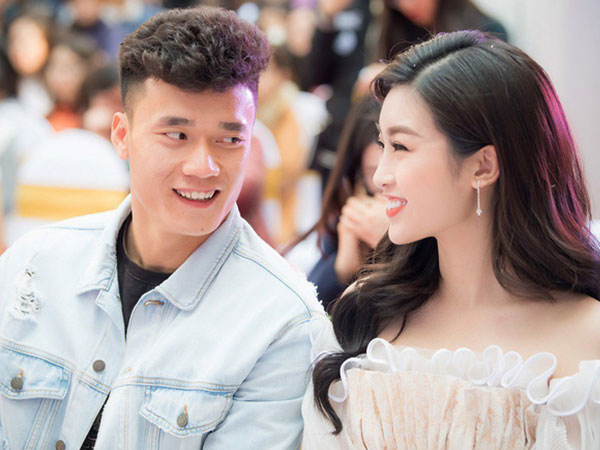 Bùi Tiến Dũng xuất hiện cực ngầu cạnh Hoa hậu, nhưng đây mới là câu trả lời của Mỹ Linh về mối quan hệ này