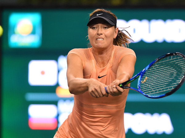 Sharapova bị loại ở vòng 1 giải Indian Wells