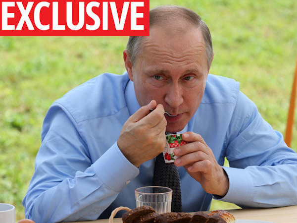 Putin thuê đội quân nếm thức ăn vì sợ đầu độc?