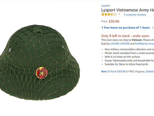 Loạt sản phẩm dân dã của Việt Nam trên kệ hàng Amazon Mỹ