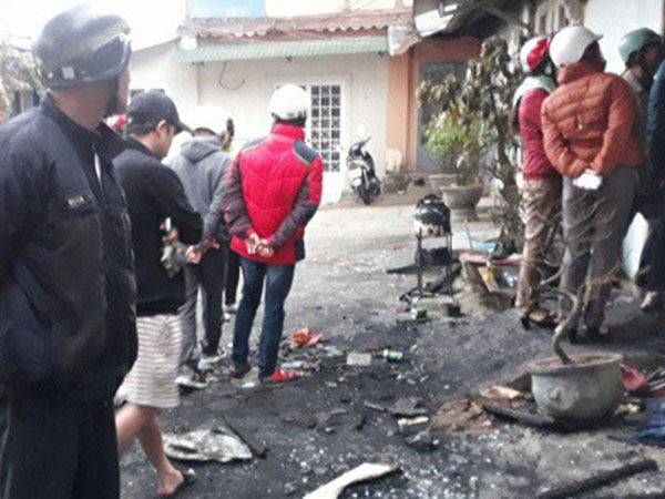 Cháy nhà 5 người chết ở Đà Lạt: Nghi can từng đâm nạn nhân 4 nhát