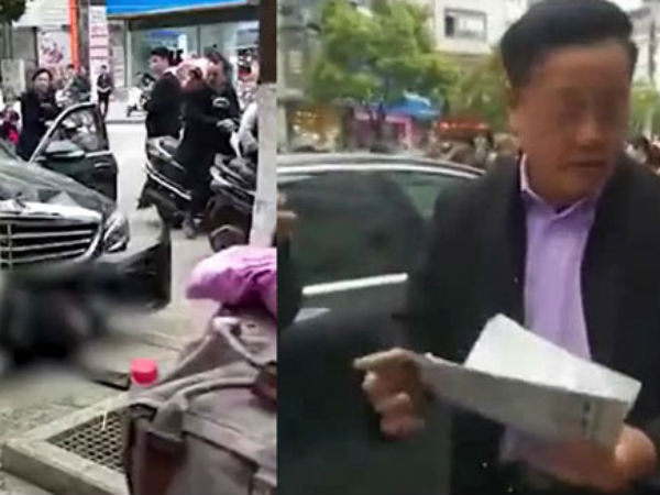 Đâm chết người, tài xế Mercedes vẫn tươi cười vì có bảo hiểm