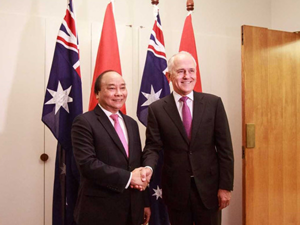 Thủ tướng VN - Australia ký tuyên bố đối tác chiến lược lịch sử