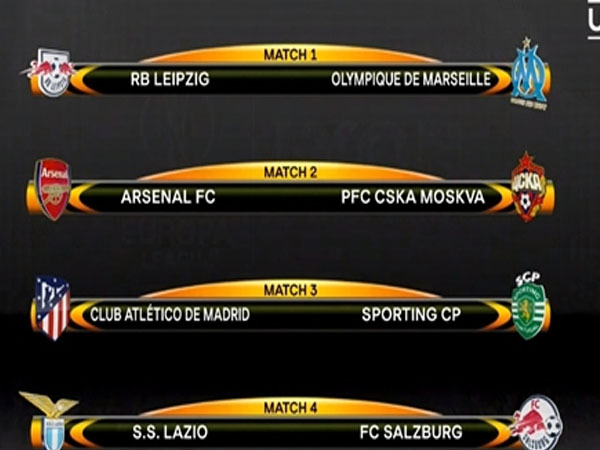 Arsenal và Atletico dễ thở ở tứ kết Europa League