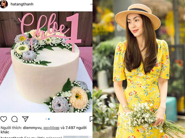 Hà Tăng tự tay làm món quà đặc biệt tặng con gái trong ngày sinh nhật tròn 1 tuổi