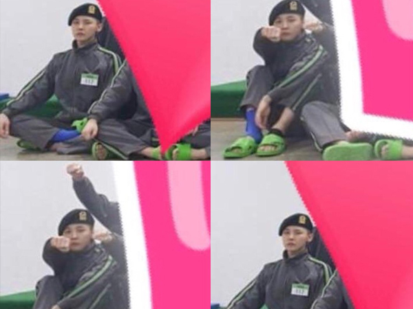 Lộ ảnh G-Dragon trong quân ngũ: Đi dép lê, ngồi một góc đáng yêu cùng đồng đội