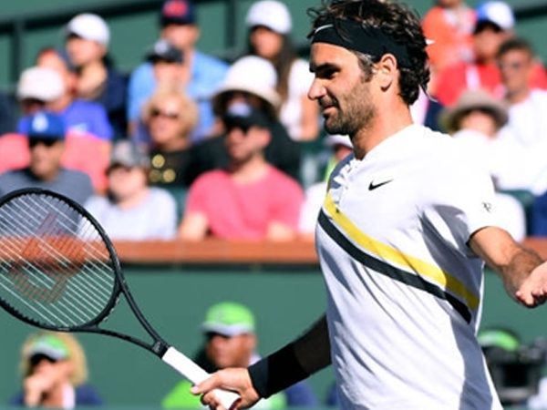 Federer mất ba match point, để tuột chức vô địch Indian Wells