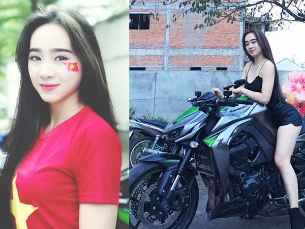 Giải mã thân hình rực lửa của hot girl Cần Thơ mê xe phân khối lớn