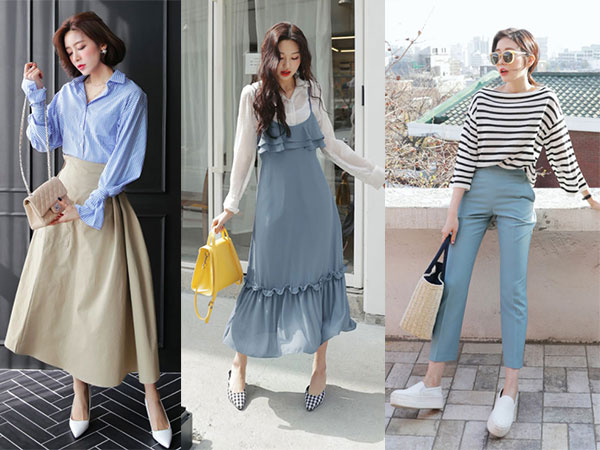 Gợi ý đầu tuần diện đồ màu xanh baby cho nàng công sở trẻ, xinh hết nấc
