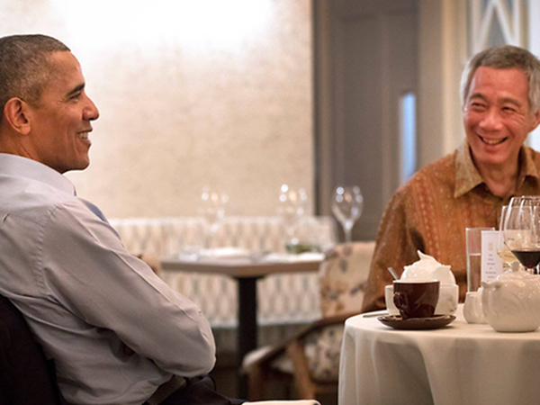 Ông Barack Obama và Thủ tướng Singapore 'có nhiều chuyện để nói' sau 2 năm không gặp