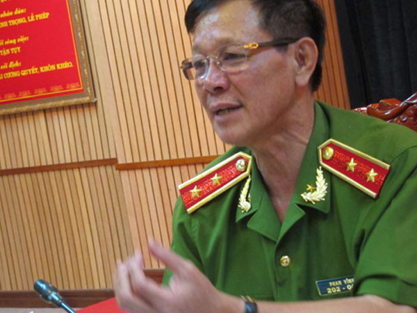 Triệu tập tướng Phan Văn Vĩnh lên Phú Thọ để phục vụ điều tra