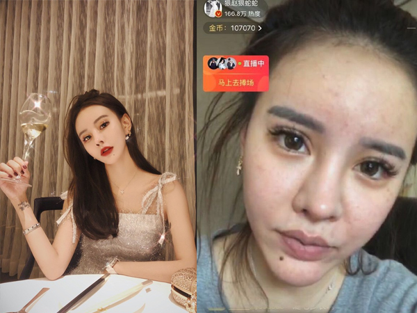 Những màn 'thiên nga hóa vịt xấu xí' chỉ bởi vì quên mở ứng dụng làm đẹp của các hot girl Trung Quốc