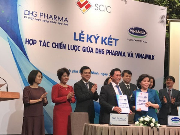 Vinamilk và Dược Hậu Giang hợp tác chiến lược