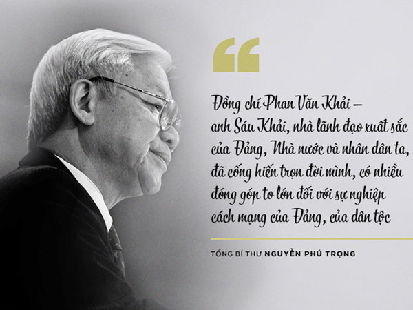 Vĩnh biệt anh Sáu Khải - người con ưu tú của đất thép thành đồng