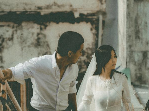 Yêu từ cái nhìn đầu tiên, cặp đôi 9X có bộ ảnh cưới mộc mạc như thời ông bà anh