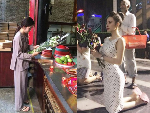Những mỹ nhân showbiz Việt sau khi khuấy 'banh' dư luận lại tìm về chốn nhà chùa thanh tịnh
