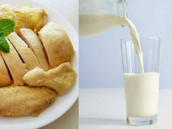 Điều gì xảy ra nếu bạn uống sữa khi ăn thịt gà