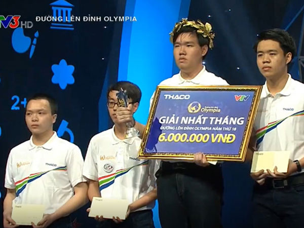 Cuộc thi tháng Olympia khiến các 'chiến binh' can đảm nhất bật khóc