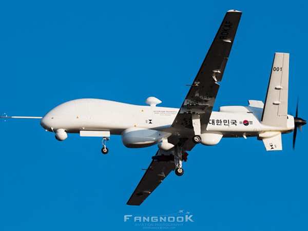 Hàn Quốc tiết lộ mẫu UAV trinh sát vũ trang giống MQ-9 của Mỹ