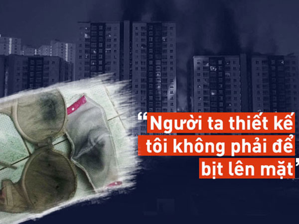 Phỏng vấn độc quyền một chiếc áo nịt ngực trong vụ cháy chung cư Carina