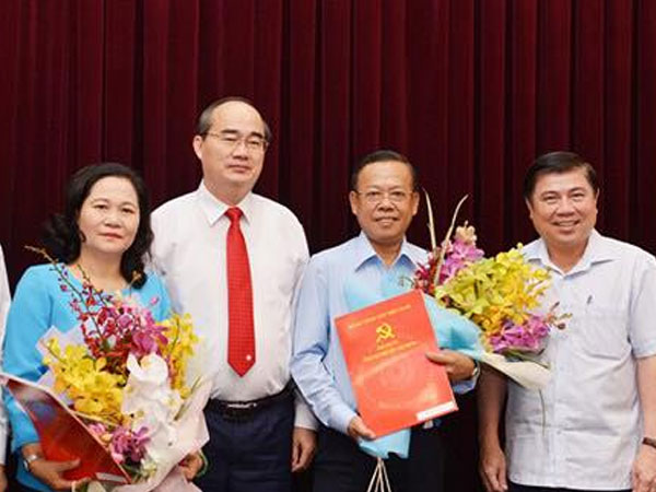 Thành ủy TP.HCM bổ nhiệm nhân sự chủ chốt