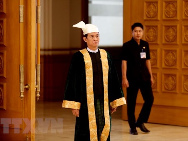 Cựu Chủ tịch Hạ viện Win Myint trở thành Tổng thống Myanmar
