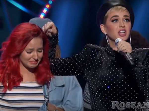 Katy Perry bị ném đá vì trò đùa lố trên sóng truyền hình