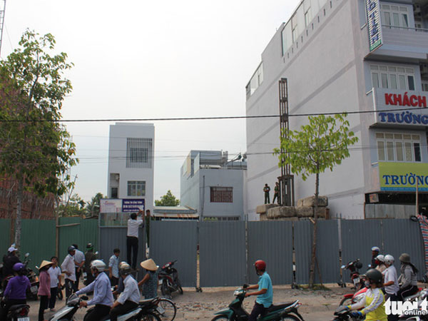 Bất cẩn trong lúc ép cọc, một công nhân chết thảm