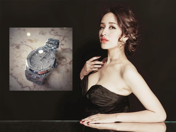 Mai Phương Thúy tiếp tục thể hiện độ chịu chơi khi khoe đồng hồ kim cương có giá hơn 2 tỷ đồng