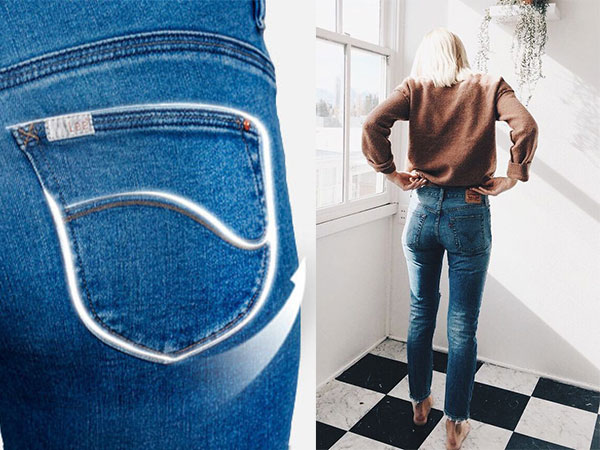 Chọn quần jeans chỉ cần chọn kiểu quần có đường may này, vòng 3 của bạn sẽ được nâng lên tức thì