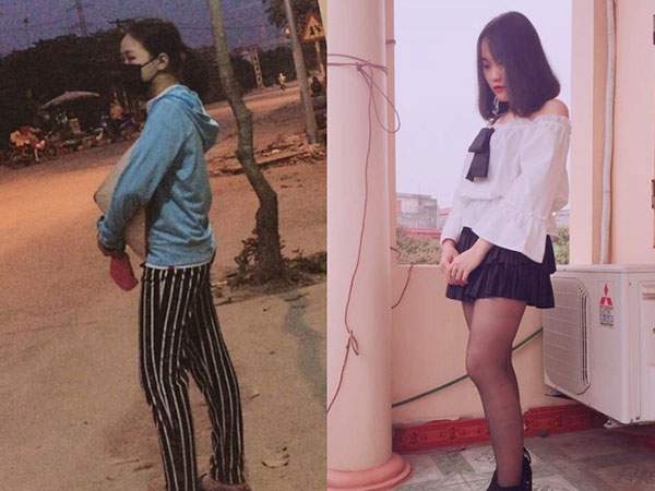 Khoảng cách xa nhất trên thế giới chính là con gái lúc ở nhà và khi ra đường!
