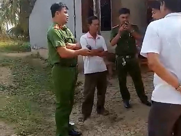 Thiếu tá công an bị kỷ luật vì có mặt trong vụ xô xát