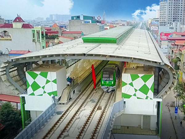 Video: Hà Nội thử nghiệm phân luồng giao thông xây ga ngầm metro số 3