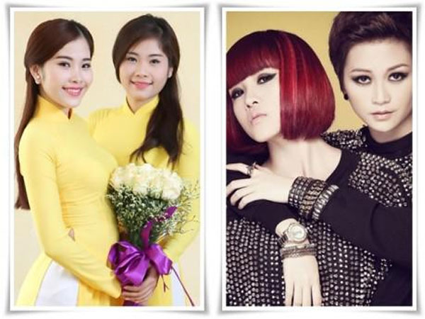 2 cặp chị em nổi tiếng showbiz Việt: Đã đẹp cả đôi, lùm xùm tình ái cũng phải cả chùm