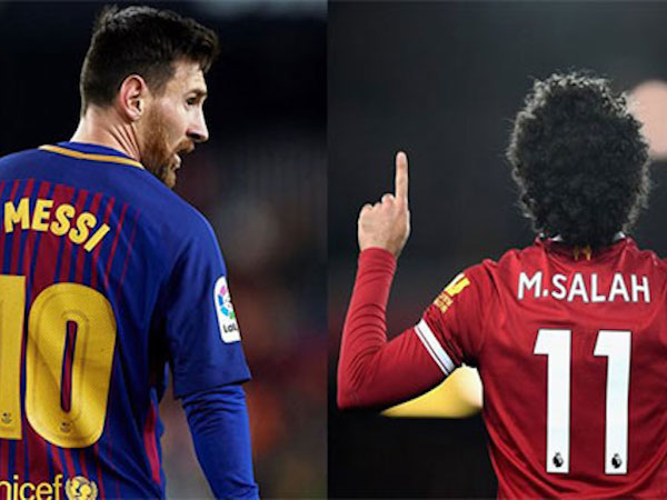 Messi bắt kịp Salah, cùng dẫn đầu cuộc đua Giày Vàng