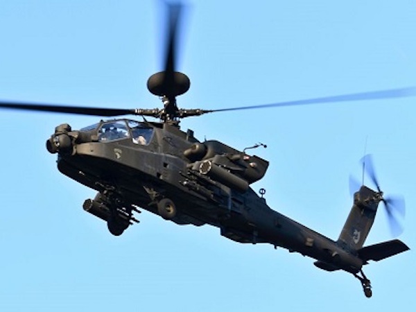 Trực thăng Apache Mỹ rơi, hai phi công thiệt mạng