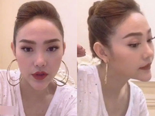 Video: Minh Hằng gây chú ý vì cằm nhọn bất thường