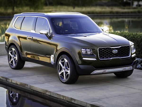 Cận mặt KIA Telluride - SUV đầu bảng thực thụ của người Hàn