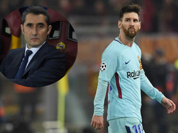 Barca bị loại khỏi cúp C1: Valverde 'nhận tội' thay Messi, nguy cơ bị sa thải