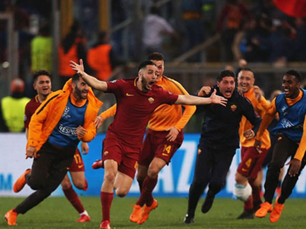 Thắng Barca 3-0, Roma ngược dòng vào bán kết Champions League